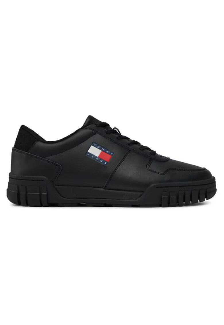 Tommy Hilfiger Pantofi sport pentru Barbati - tjm cupsole ess - EM0EM01396-BDS - Negru - Negru
