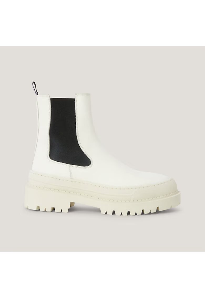 Tommy Hilfiger Pantofi sport pentru Femei - tjw chelsea foxing boot - EN0EN02289-YA6 - Alb - Alb