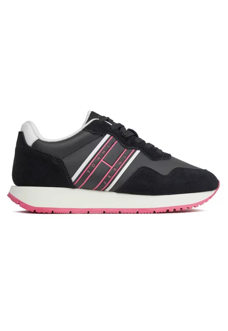 Tommy Hilfiger Pantofi sport pentru Femei - tjw eva runner mat mix ess - EN0EN02510-BDS - Negru - Negru