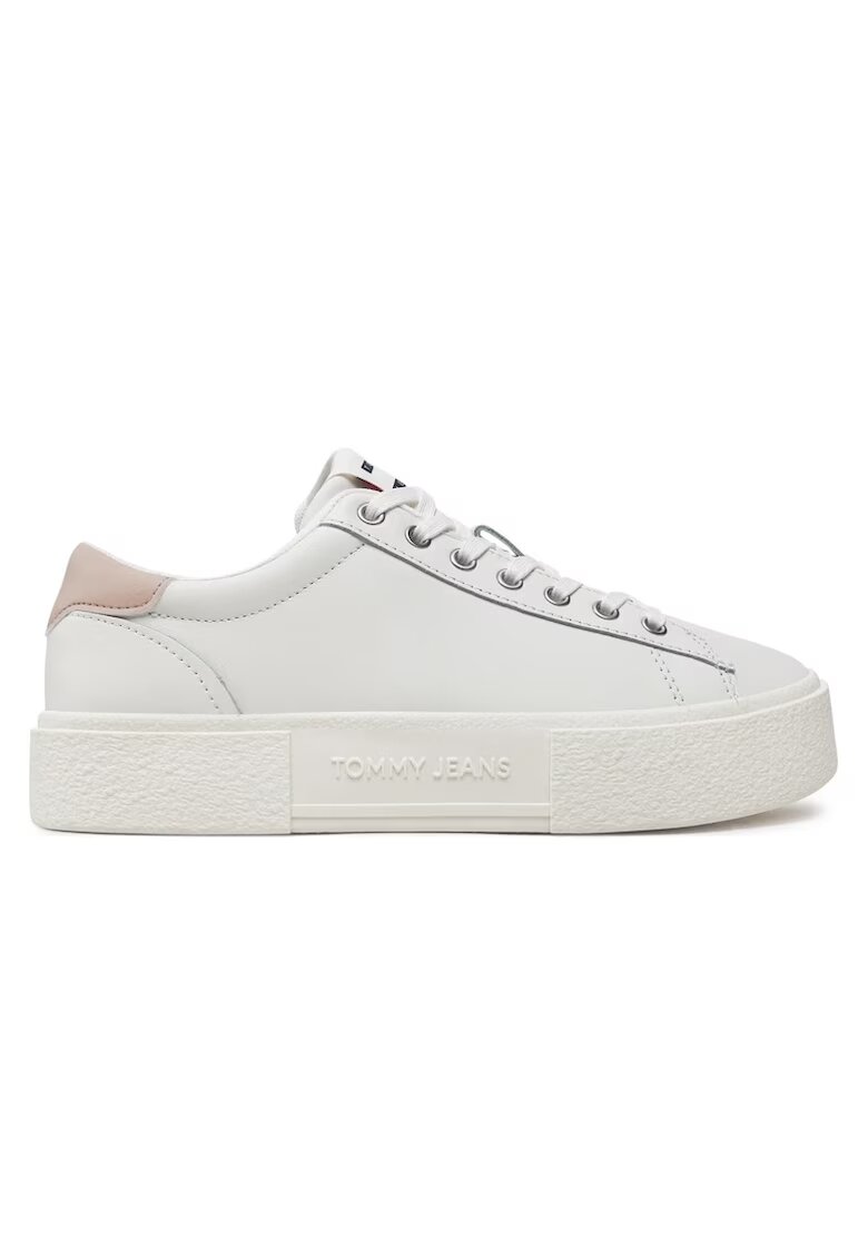 Tommy Hilfiger Pantofi sport pentru Femei - tjw foxing flatform sneaker - EN0EN02567-PJ5 - Bej - Bej