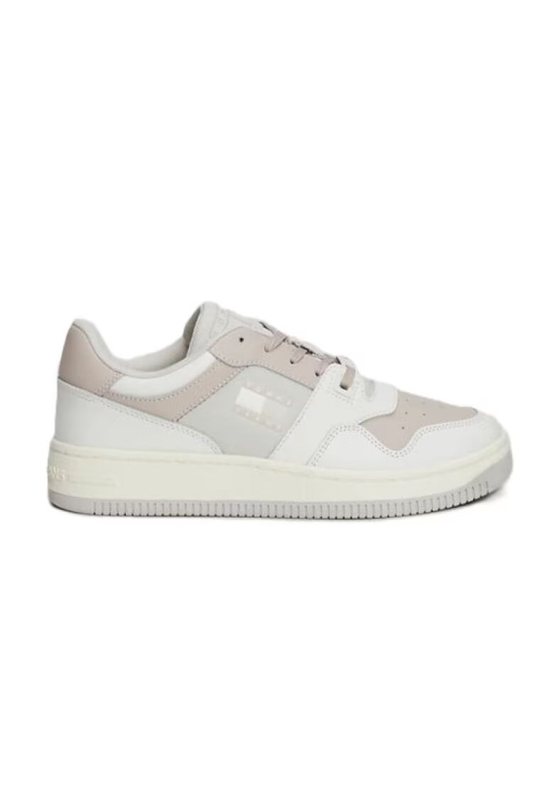Tommy Hilfiger Pantofi sport pentru Femei - tjw retro basket tonal logo - EN0EN02606-PJ5 - Bej - Bej