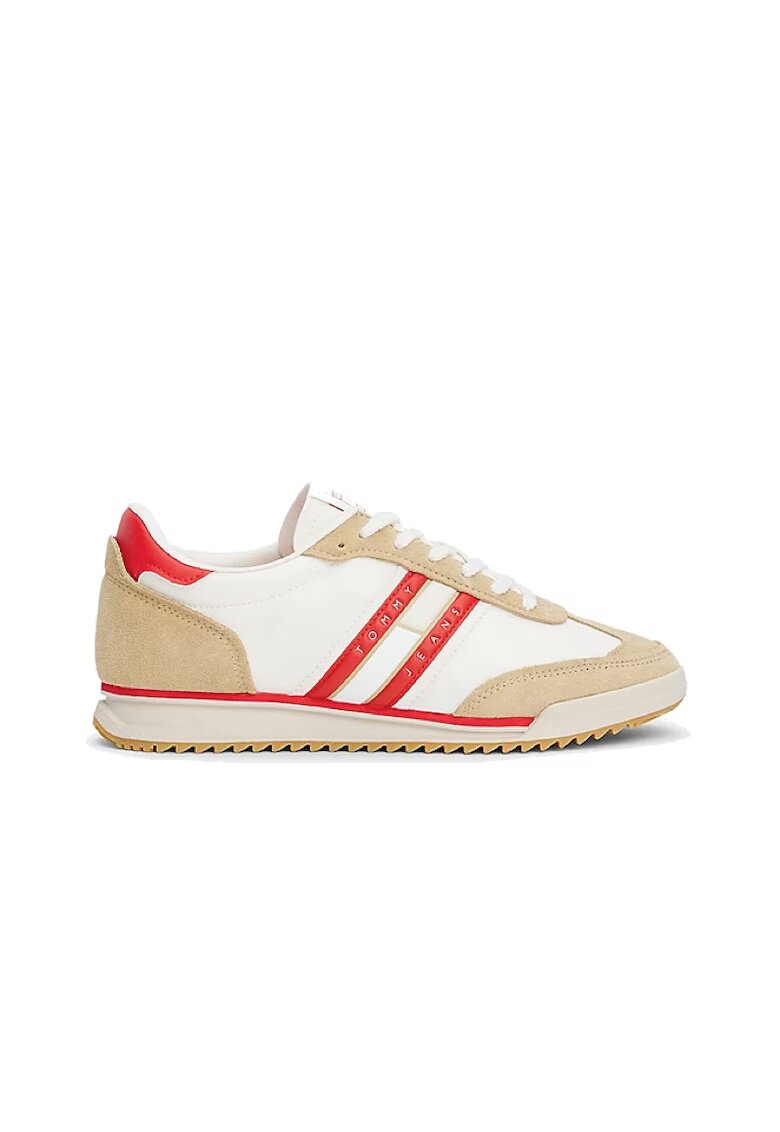 Tommy Hilfiger Pantofi sport pentru Femei - tjw retro runner cleated - EN0EN02717-ACT - Bej - Bej