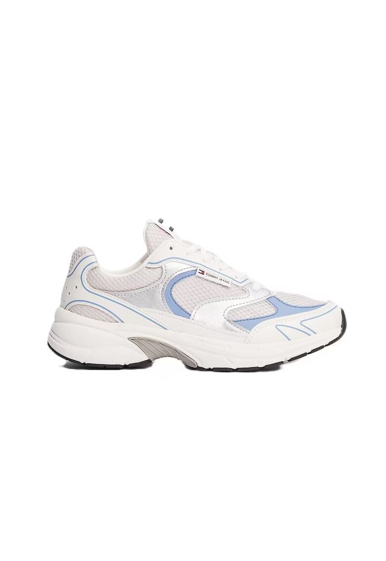 Tommy Hilfiger Pantofi sport pentru Lifestyle - THE CONEY METALLIC - EN0EN02772-C33 - Alb - Alb
