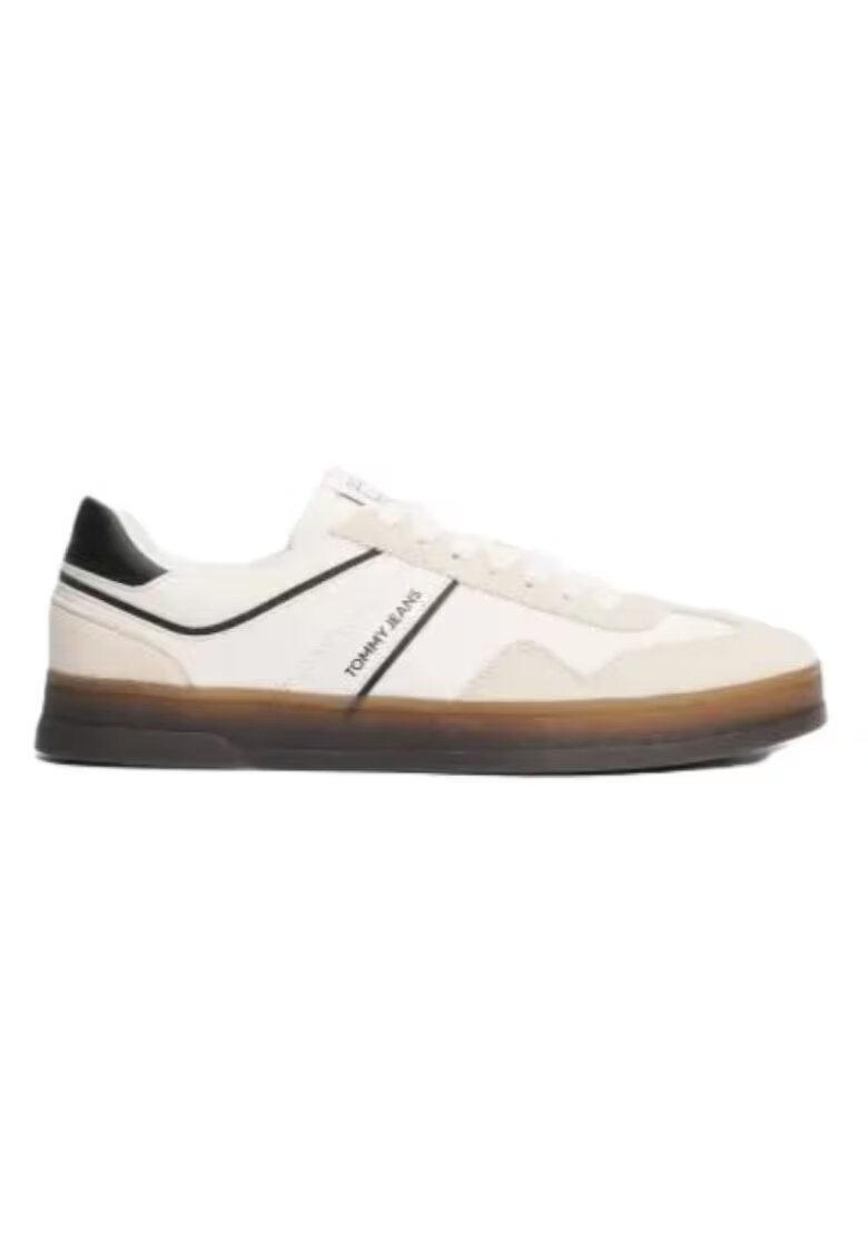 Tommy Hilfiger Pantofi sport pentru Lifestyle - THE GREENWICH LEATHER - EM0EM01524-BDS - Albastru - Albastru