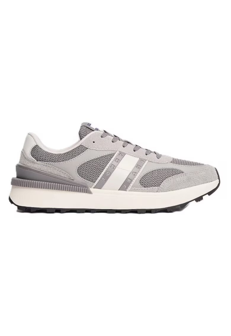 Tommy Hilfiger Pantofi sport pentru Lifestyle - TJM TECHNICAL RUNNER ESS - EM0EM01537-PRZ - Gri - Gri