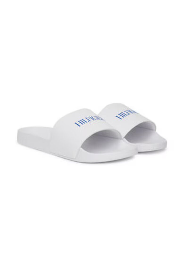 Tommy Hilfiger Papuci barbatesti - alb - piele ecologica