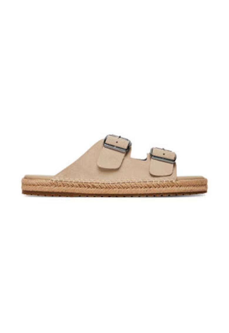 Tommy Hilfiger Papuci barbati 305436689 - Tomy Hilfiger - Piele naturala - Bej