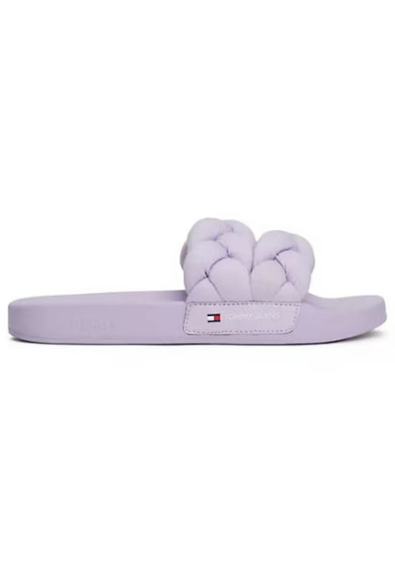 Tommy Hilfiger Papuci cu aspect impletit -