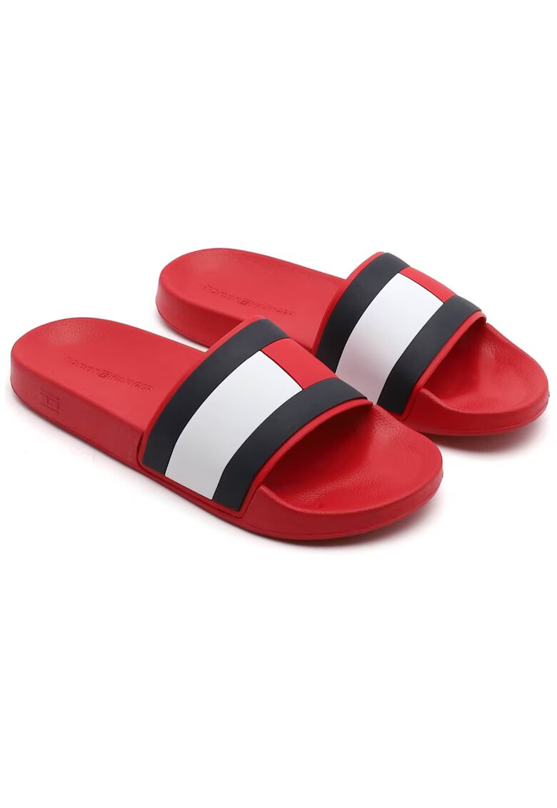 Tommy Hilfiger Papuci Flag Pool Slide - FM0FM04263-XLG 25046 - Rosu