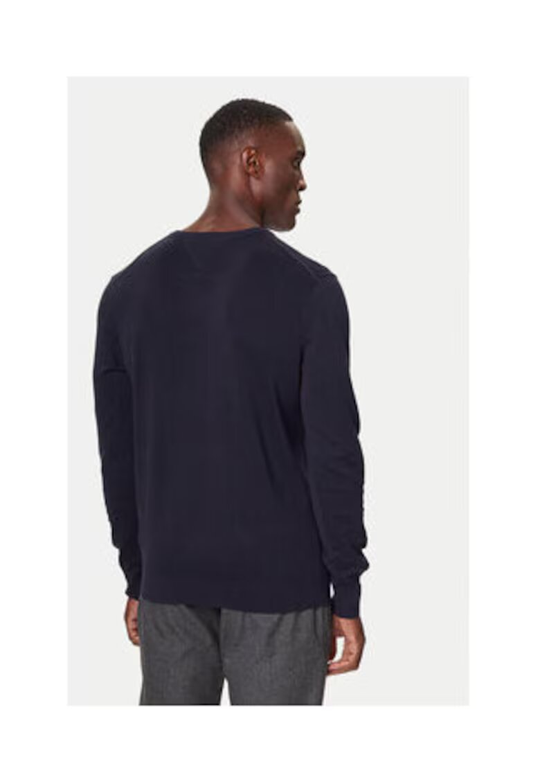 Tommy Hilfiger Pulover barbati - Bleumarin - 100% bumbac -