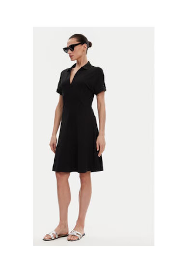 Tommy Hilfiger Rochie casual - neagra - 65% lyocell - 32% bumbac -