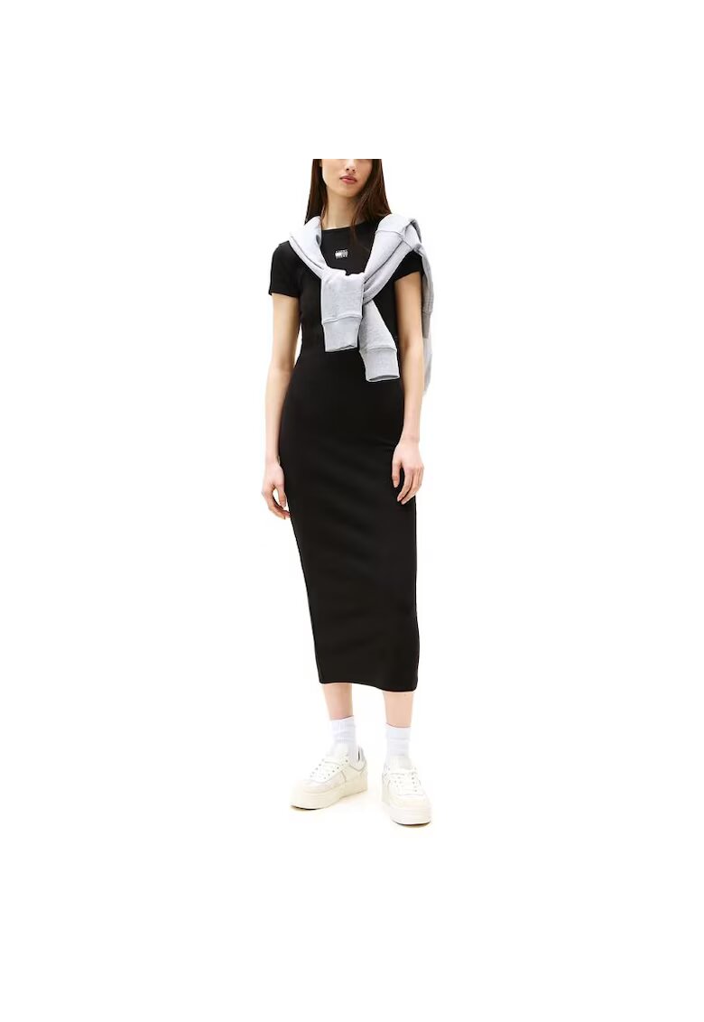 Tommy Hilfiger Rochie TJW BADGE RIB MIDI DRESS EXT-DW0DW20873-BDS
