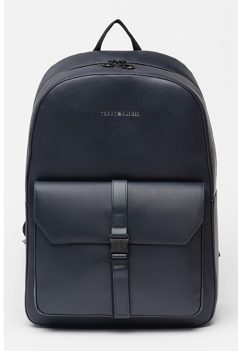 Tommy Hilfiger Rucsac de piele ecologica Dome - 14.2 L - Albastru ultramarin