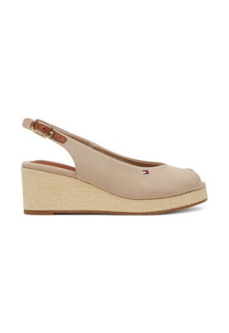 Tommy Hilfiger Sandale dama - bej - material textil -