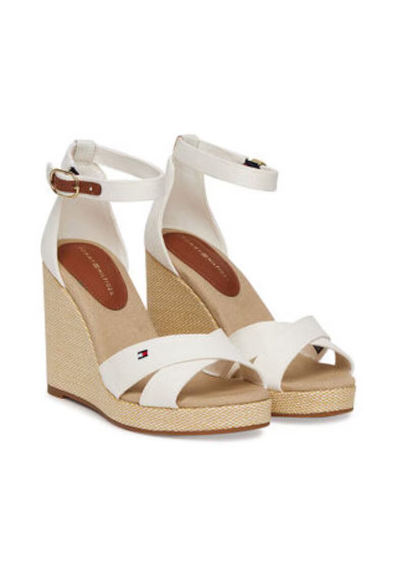 Tommy Hilfiger Sandale dama - bej - material textil -