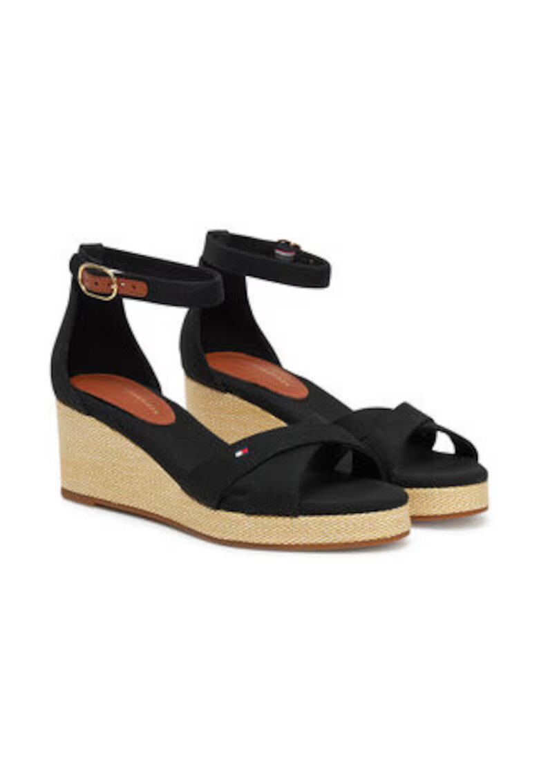 Tommy Hilfiger Sandale pentru dama - textil - negru -