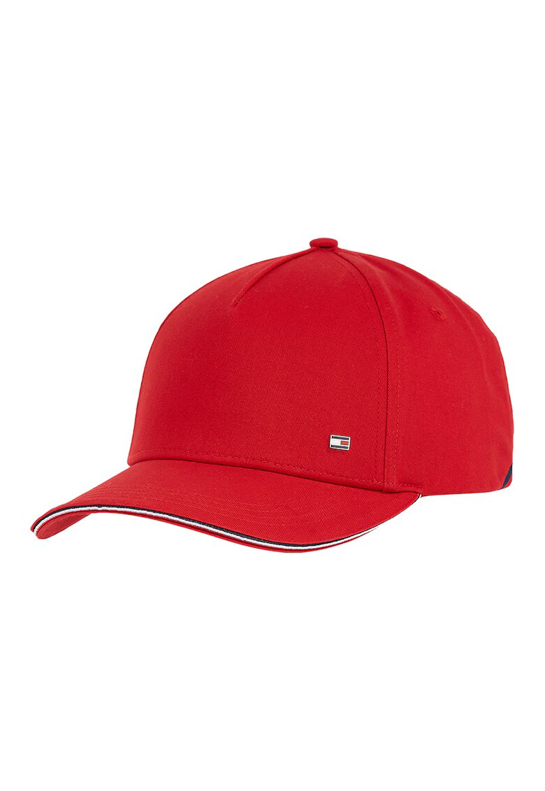 Tommy Hilfiger Sapca de bumbac organic Elevated - Rosu