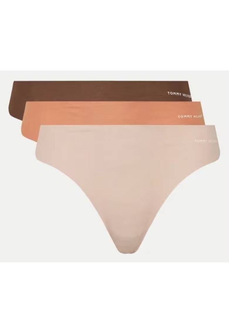 Tommy Hilfiger Set 3 perechi de lenjerie intima - brazilian - bumbac/elastan - multicolor