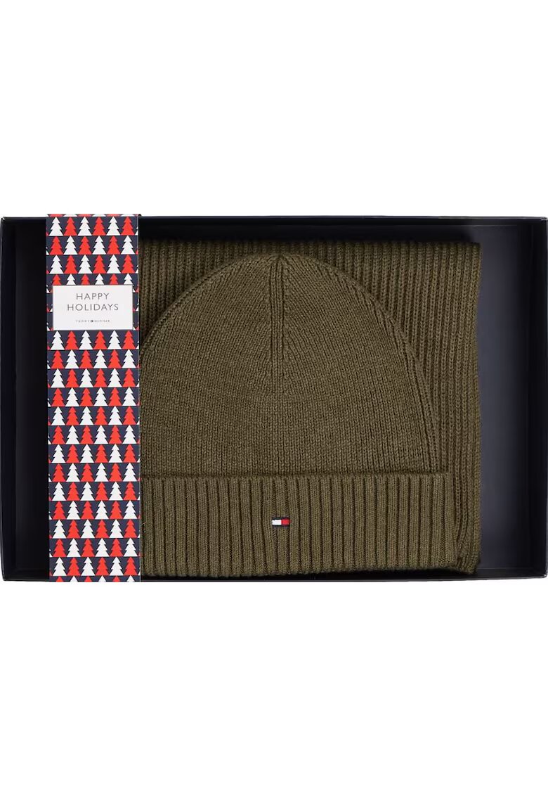 Tommy Hilfiger Set de fular si caciula