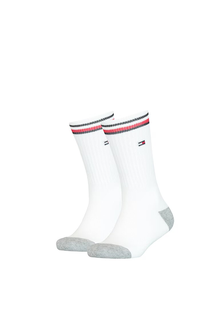Tommy Hilfiger Set de sosete cu accente in dungi - 2 perechi