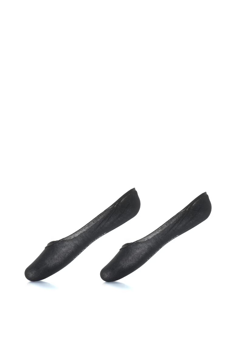 Tommy Hilfiger Set de sosete foarte scurte - 2 perechi - Negru