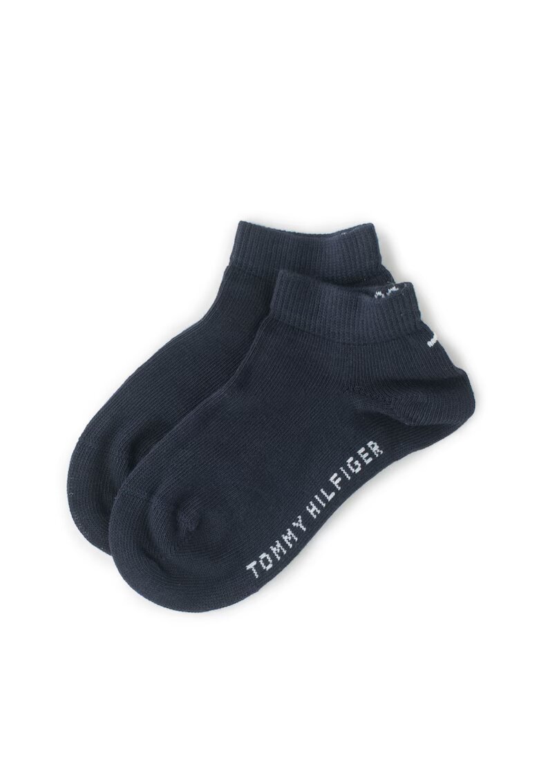Tommy Hilfiger Set de sosete pana la glezna - 2 perechi - Bleumarin