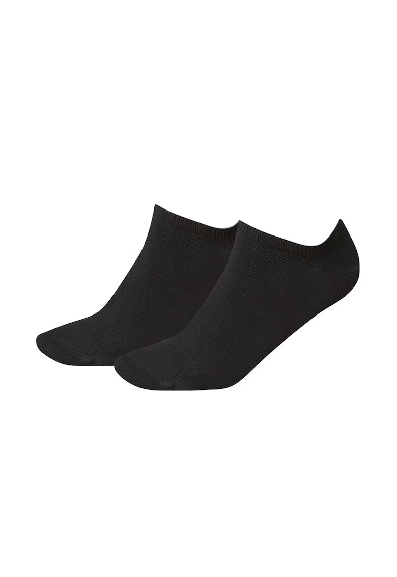 Tommy Hilfiger Set de sosete pana la glezna - 2 perechi - Negru