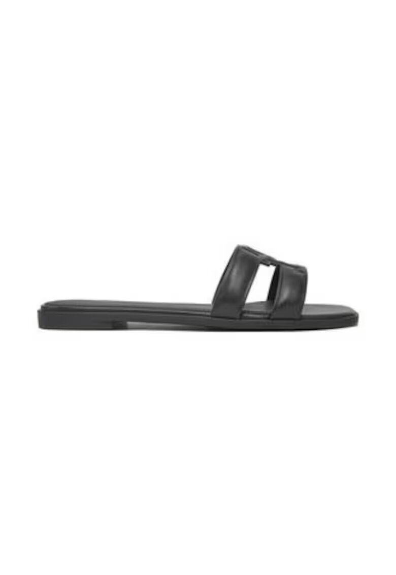 Tommy Hilfiger Slapi de dama - 305156525 - piele naturala - negru -