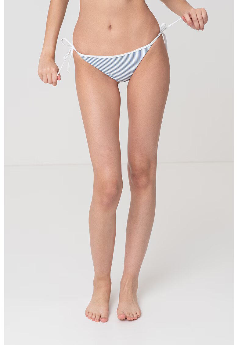 Tommy Hilfiger Slip in dungi - Alb/Albastru prafuit