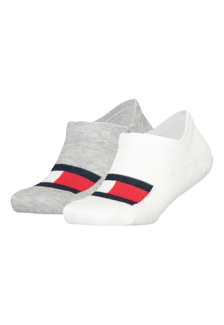 Tommy Hilfiger Sosete pe gleza din amestec de bumbac -
