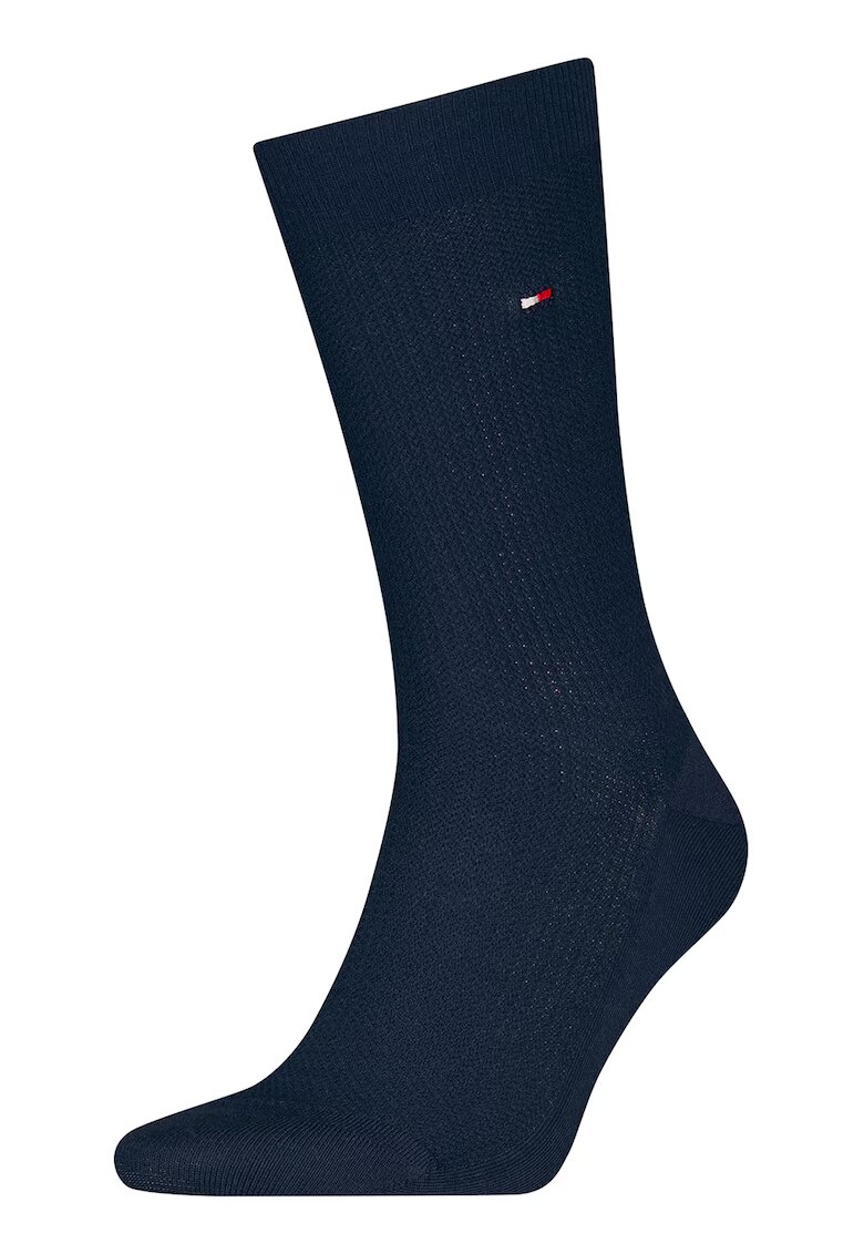 Tommy Hilfiger Sosete uni din amestec de bumbac - Bleumarin