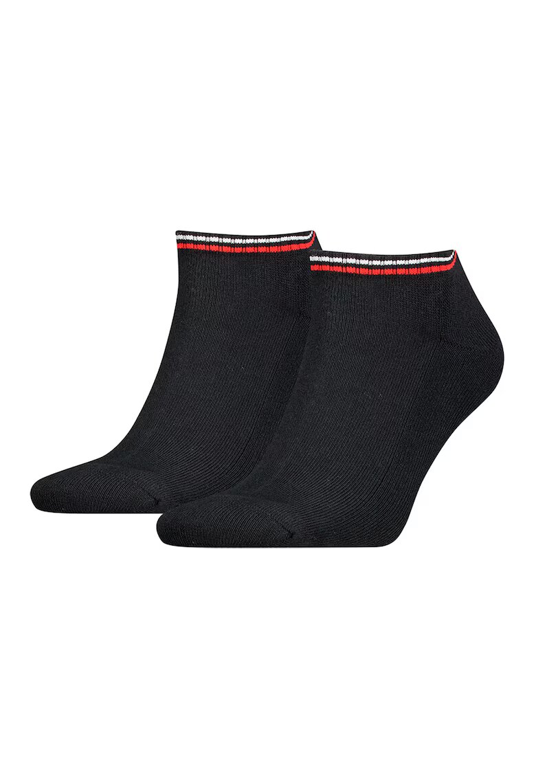 Tommy Hilfiger Sosete unisex pana la glezna - Negru