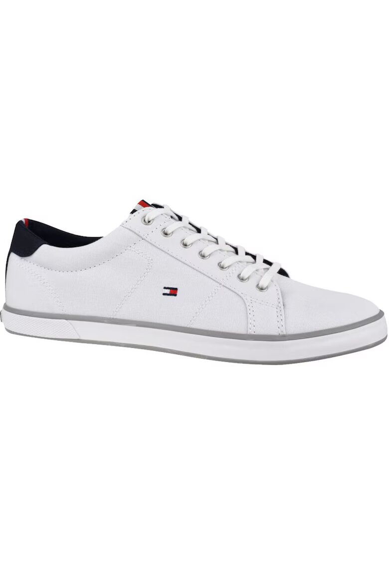 Tommy Hilfiger Tenisi - Canvas Lace Up - Alb - Alb