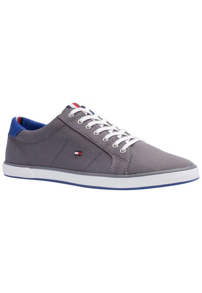 Tommy Hilfiger Tenisi - Canvas Lace Up - Gri - Gri