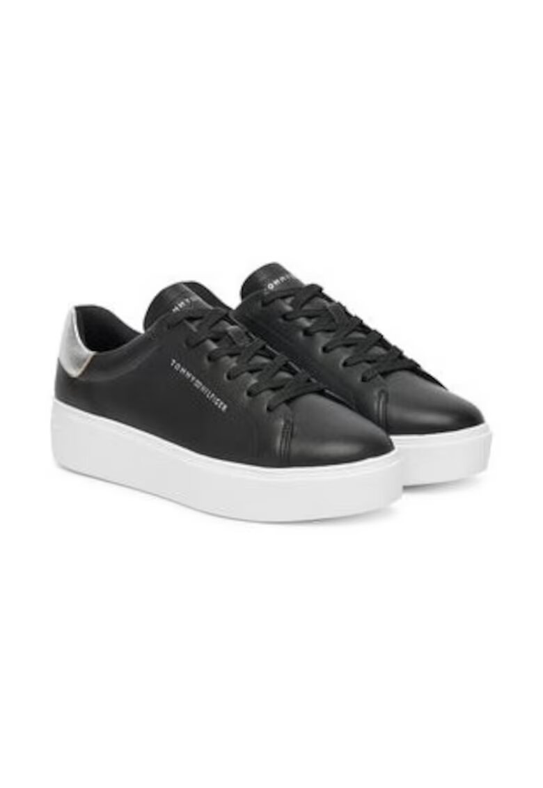 Tommy Hilfiger Tenisi dama 305435880 - Piele naturala - Negru - Negru