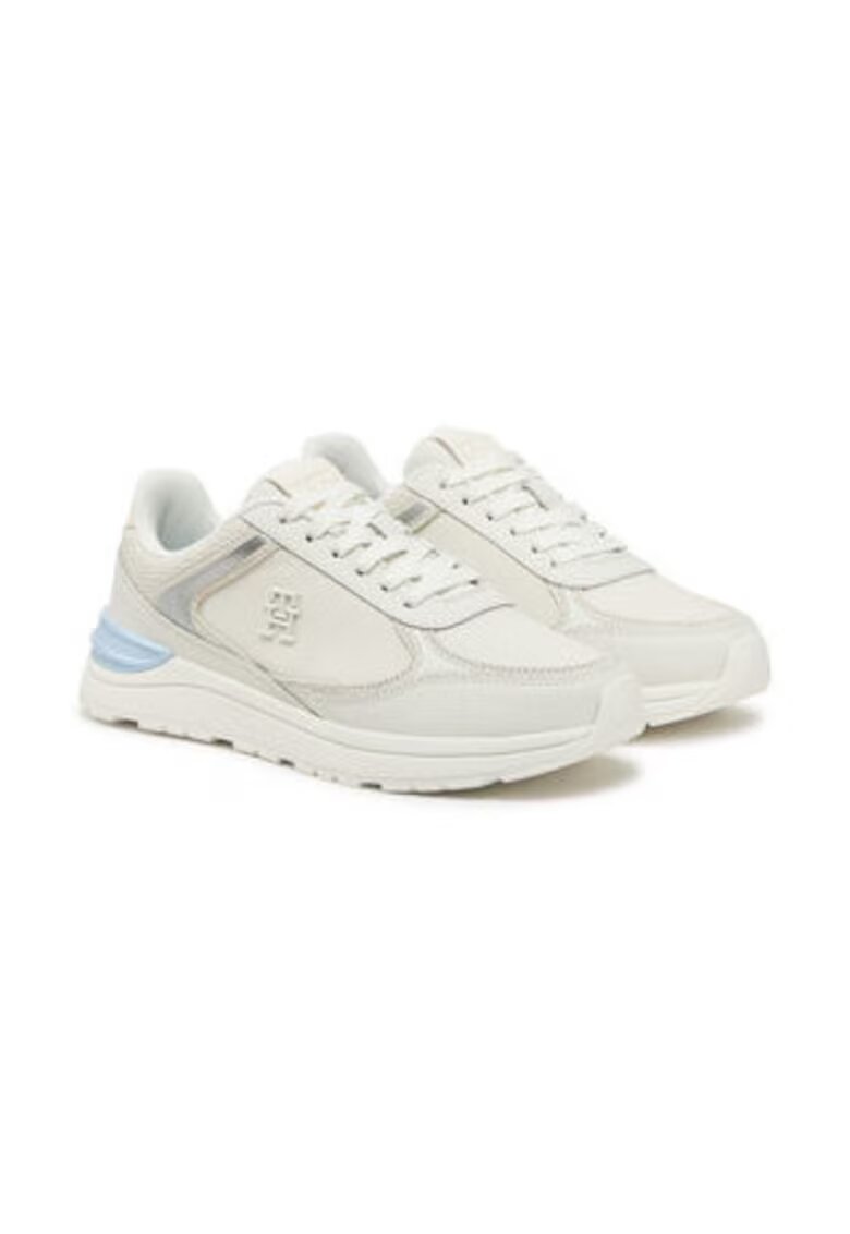 Tommy Hilfiger Tenisi dama - piele naturala - alb -