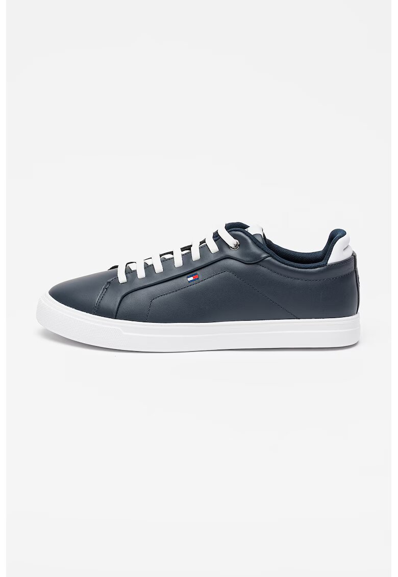 Tommy Hilfiger Tenisi Icon Court din piele cu detaliu logo - Bleumarin
