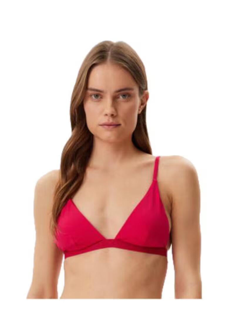 Tommy Hilfiger Top de baie dama - roz - 72% nylon reciclat - 28% elastan -