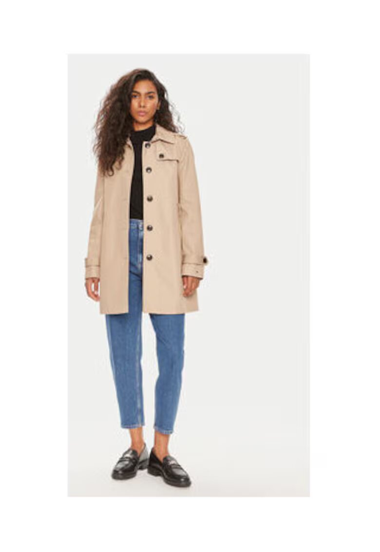 Tommy Hilfiger Trenci dama - bumbac organic - bej