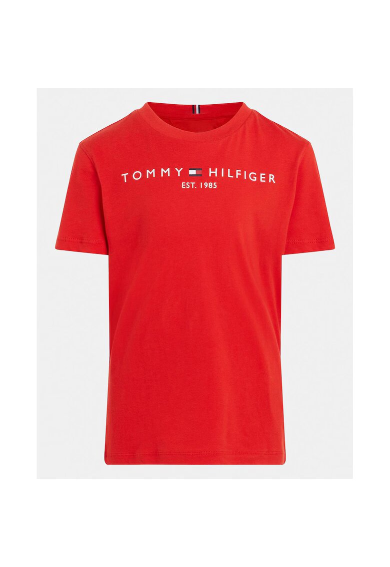 Tommy Hilfiger Tricou baieti - Rosu - 100% bumbac - 4 ani