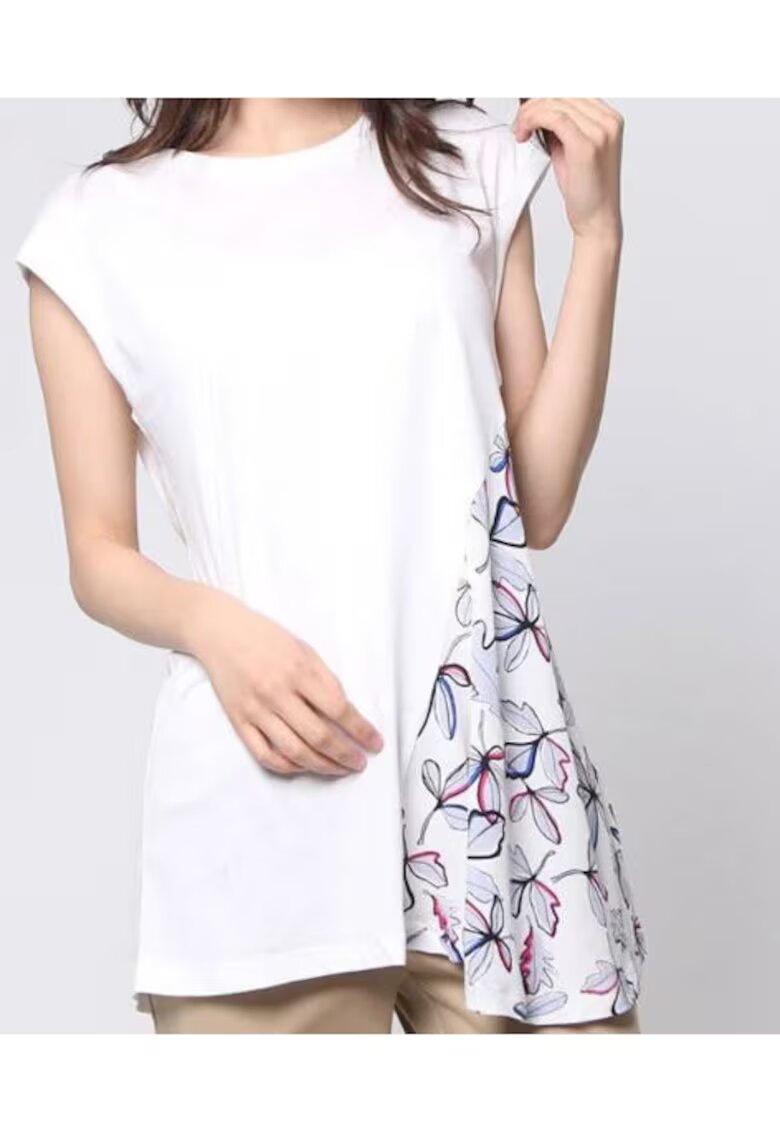 Tommy Hilfiger Tricou cu model floral Rebecca