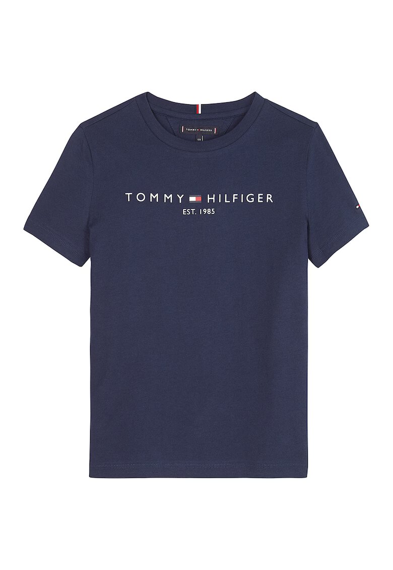 Tommy Hilfiger Tricou din bumbac organic - Bleumarin