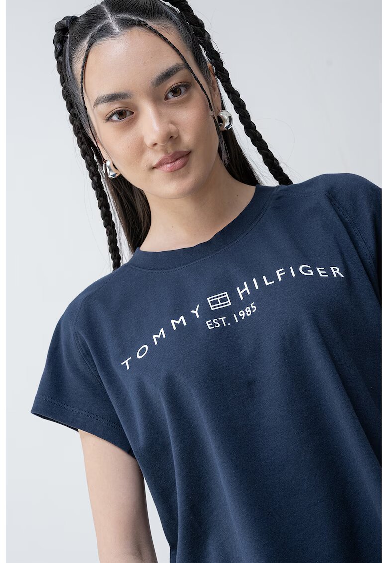 Tommy Hilfiger Tricou lejer din bumbac