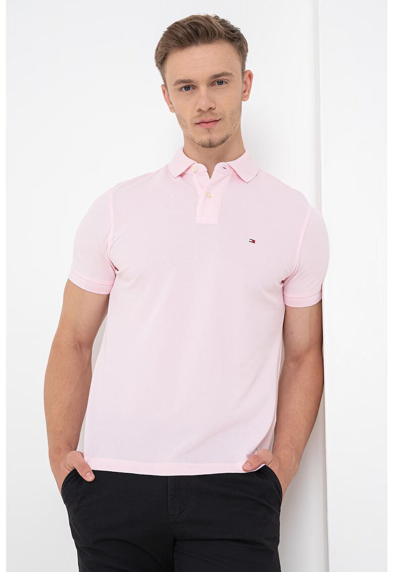 Tommy Hilfiger Tricou polo din amestec de bumbac organic