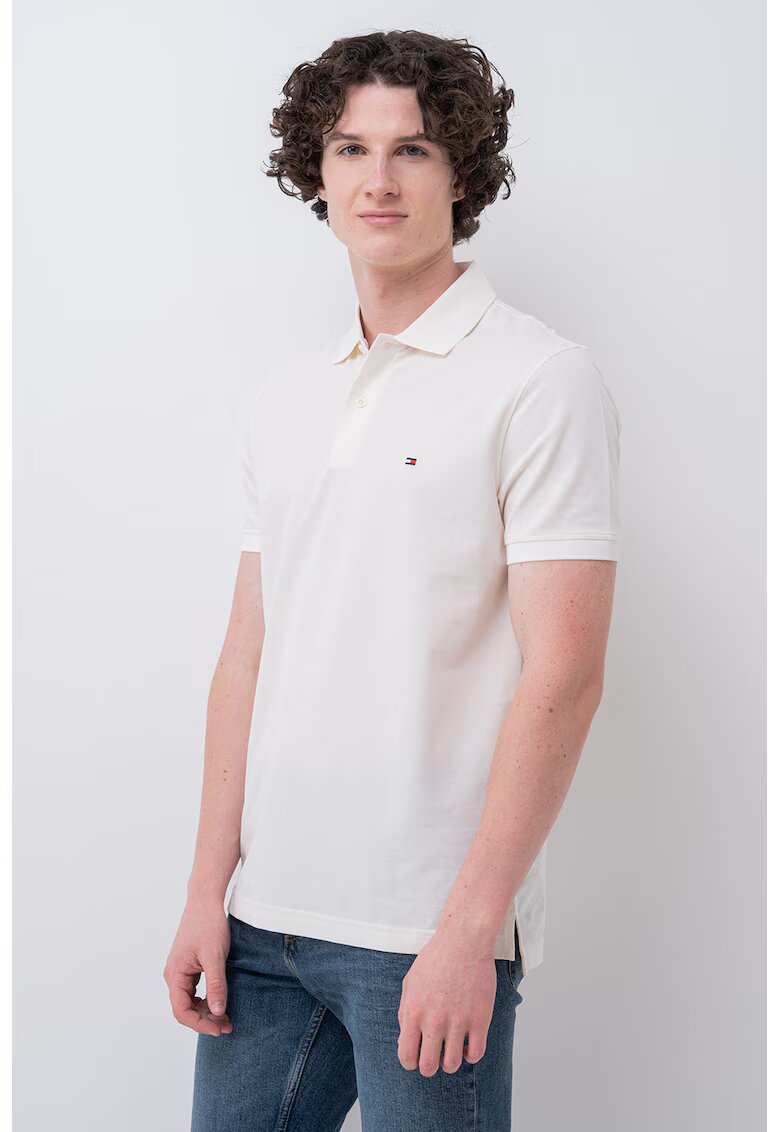 Tommy Hilfiger Tricou polo regular fit - Crem