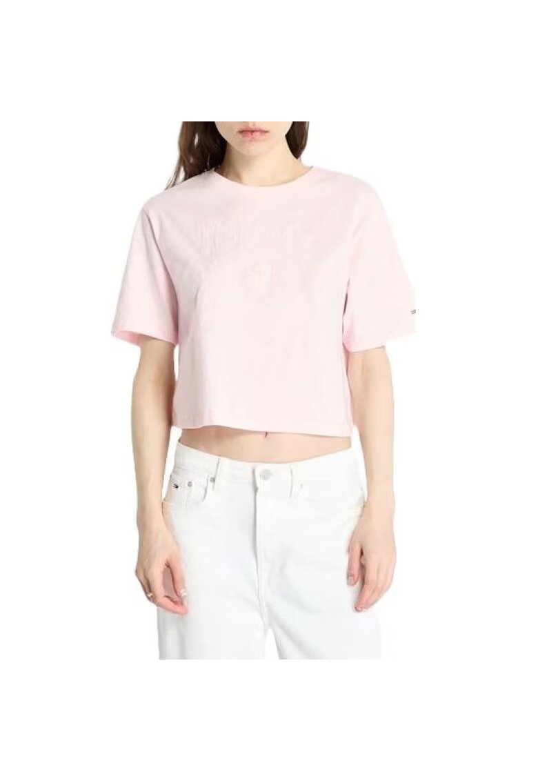 Tommy Hilfiger Tricou TJW RLX SH TONAL CRESTTEE-DW0DW20326-TH3