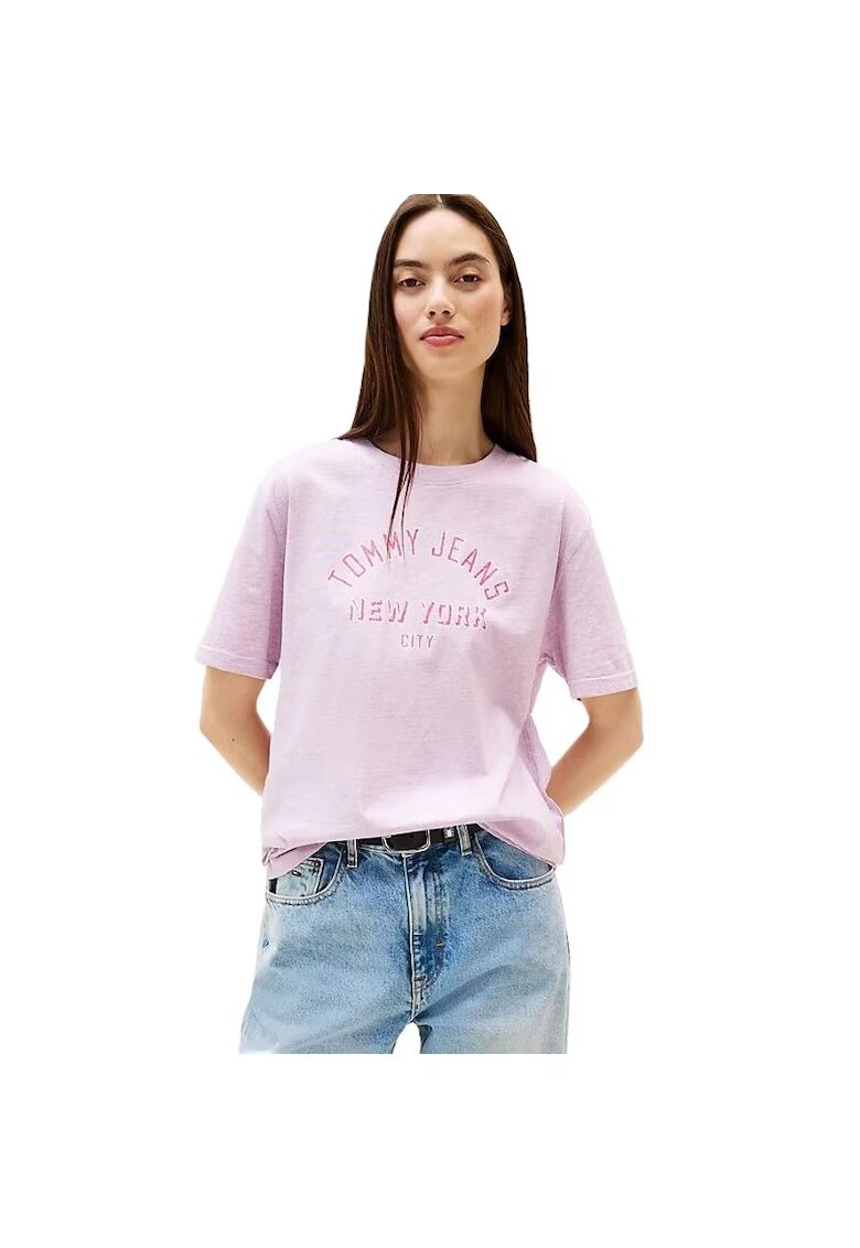 Tommy Hilfiger Tricou TJW RLX VARSITY OVERDYE TEEEXT-DW0DW21399-U06