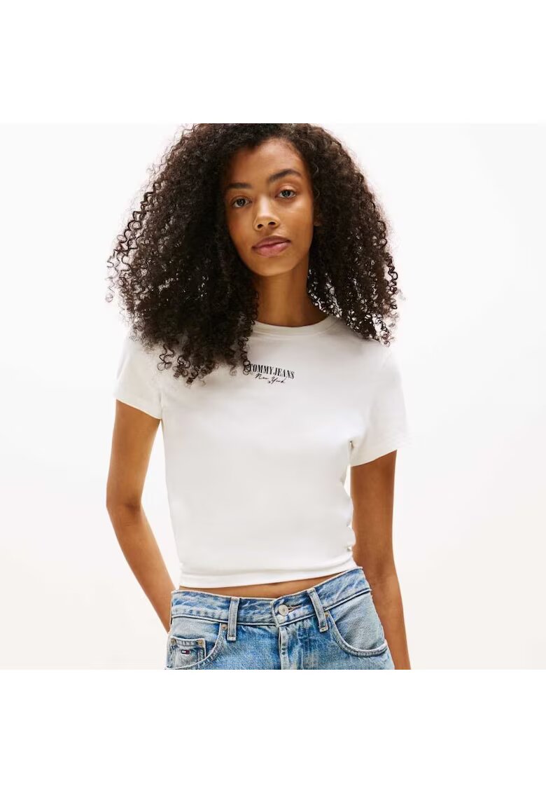 Tommy Hilfiger Tricou TJW SLIM ESSENTIAL LOGO2 TEEEXT-DW0DW20913-YBL