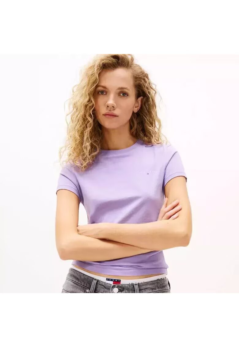 Tommy Hilfiger Tricou TJW SLIM LINEAR SS TEE EXT-DW0DW21164-W0E
