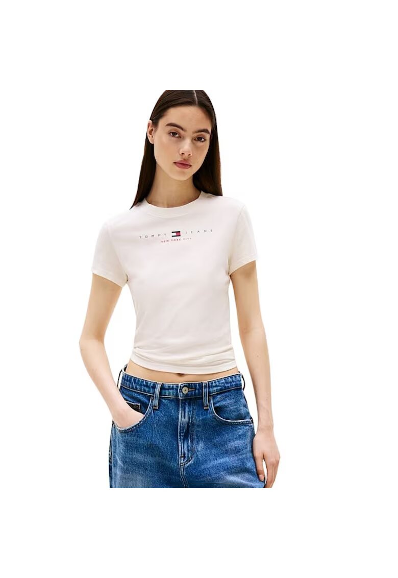 Tommy Hilfiger Tricou TJW SLIM TJ US LINEAR SS TEE-DW0DW21422-YBH
